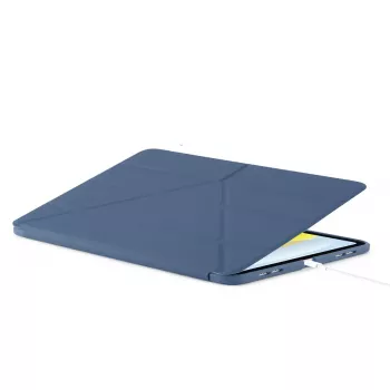 Planšetdatora flip vāciņš PIPETTO P052-51-V iPad 10. paaudzei (10,9 collas) — mikrošķiedra un TPU, 5 statīvu režīmi