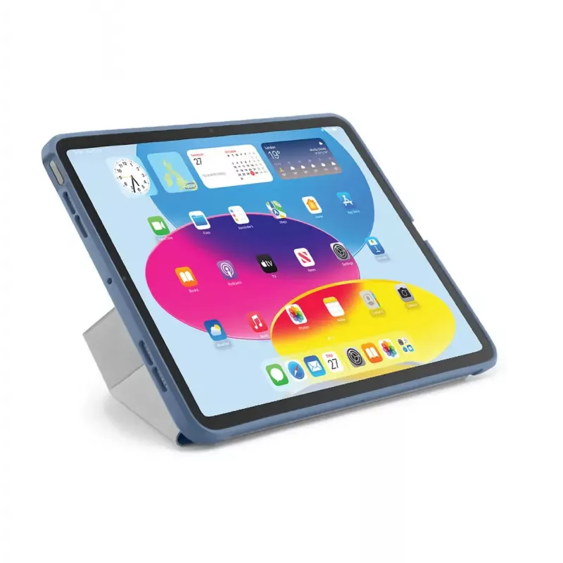 Planšetdatora flip vāciņš PIPETTO P052-51-V iPad 10. paaudzei (10,9 collas) — mikrošķiedra un TPU, 5 statīvu režīmi