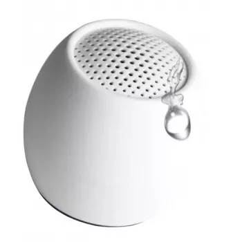 Pārnēsājams mono skaļrunis Boompods Zero — Balts, 3 W RMS, 3 cm draiveris, IPX6, 5 h baterijas darbība