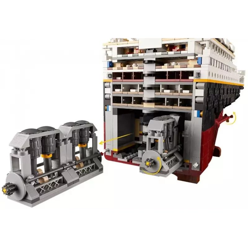 LEGO building set ICONS 10294 Titanic modeļa kopija — 9,090 gabali, 18+