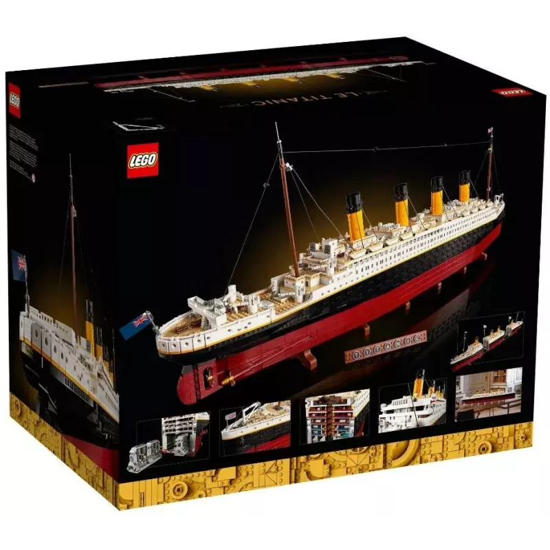 LEGO building set ICONS 10294 Titanic modeļa kopija — 9,090 gabali, 18+