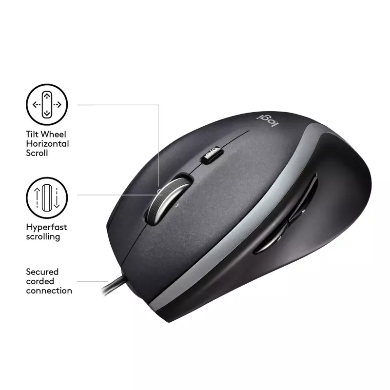pele Logitech LGT-M500 USB Type-A