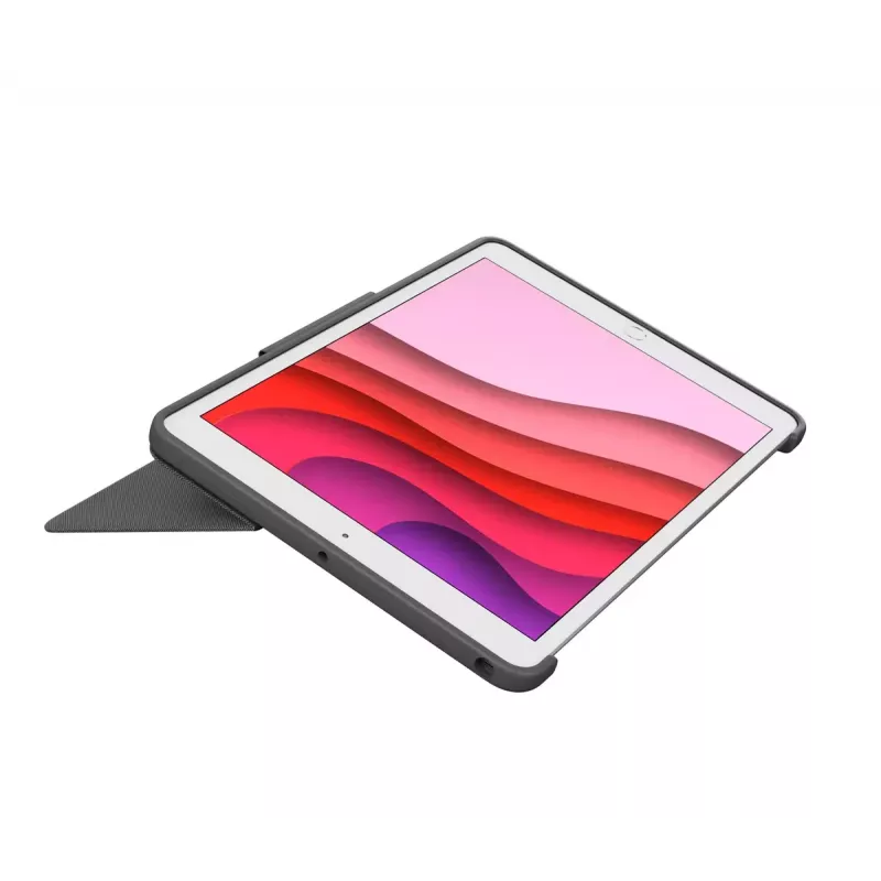 Tastatūras futrālis Logitech Combo Touch iPad 7., 8., 9. paaudzei