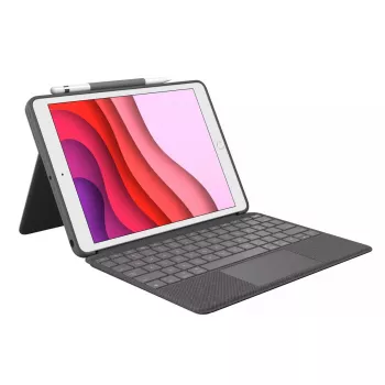 Tastatūras futrālis Logitech Combo Touch iPad 7., 8., 9. paaudzei