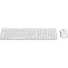 Logitech MK950 Signature plāns tastatūra ar peli iekļauts Birojs RF bezvadu + Bluetooth QWERTY dāņu somu norvēģu zviedru balta