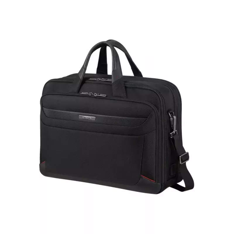 Portfelis Samsonite PRO-DLX 6 43.9 cm Melns Paplašināms