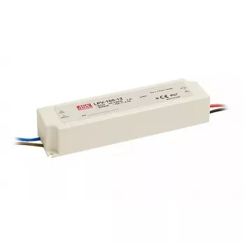 Apgaismojuma piederums MEAN WELL LPV-100-24 Balts 90-264V AC