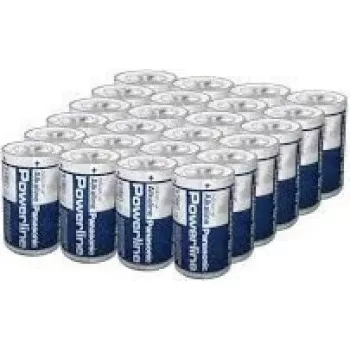 Baterija Panasonic Powerline Mono LR2020AD iepakojumā 24 gab., podziņelementa specifikācija