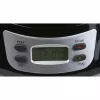 Pilienu kafijas automāts Domo DO709K — pusautomātisks, 1 L ūdens tvertne, 8 tasīšu krūze, LCD, nerūsējošais tērauds/melns
