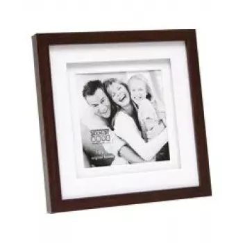 Photo Frame Deknudt S65KQ1 13x18 Brown Wood