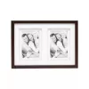 Photo Frame Deknudt S65KQ2 2x15x20 Brown Wood