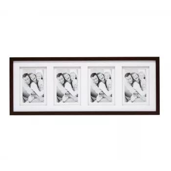 Multi bilžu rāmis Deknudt S65KQ4 Brūns 4 gab. 630x245x20 mm