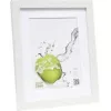 Foto rāmis Deknudt S66KF1 P1 13x18 Koks Balts ar paspartū 13x18 cm