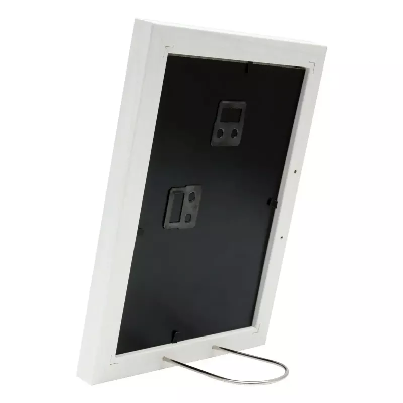 Atsevišķs foto rāmis Deknudt S66KF1 P1 Balts MDF Stikls Koks 30x40