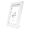 Atsevišķs foto rāmis Deknudt S66KF1 P1 Balts MDF Stikls Koks 30x40