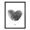 Viena fotogrāfijas rāmītis Deknudt S44CF2 Melns 20X30 Stikls MDF