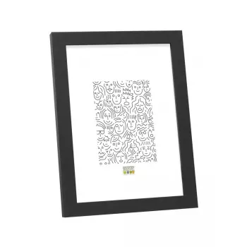 Viena fotogrāfijas rāmītis Deknudt S44CF2 Melns 20X30 Stikls MDF