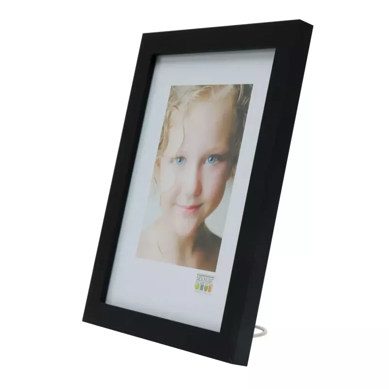 Viena attēla rāmis Deknudt S44CF2 Melns 30X45 Stikls MDF