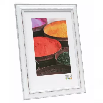 Viena attēla rāmis Deknudt S221H3 Melns Balts Koks 260x347 mm
