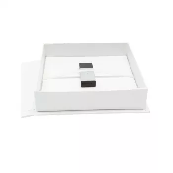 Fotoalbums Deknudt S66DJ4 Balts Foto kaste Mākslīgā āda 130 mm