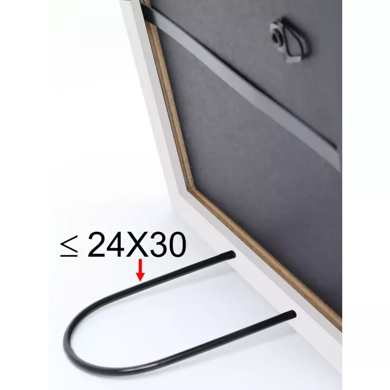 Vienvietīgs attēlu rāmis Deknudt S41JL1 Balts koks 311x434mm
