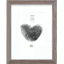 Foto rāmis Deknudt S66KH3 Wood pelēka Oak 20x30 cm ar paspartu
