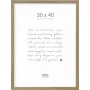 Foto rāmis Deknudt S47CJ1 masīvkoks 30×40 cm – piestiprināms pie sienas un novietojams uz galda