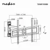 TV statīvs Nedis TVWM1550BK ekrāniem 94–177,8 cm (37 inch–70 inch), max VESA 600x400, max slodze 25 kg, melns