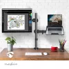 Monitora stiprinājums Nedis MMSISNB110BK 81,3 cm 32 collas Galda Melns