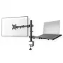 Monitora stiprinājums Nedis MMSISNB110BK 81,3 cm 32 collas Galda Melns
