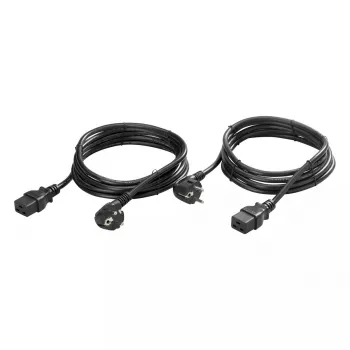 Kabeļa piederums UPS Eaton CBLATSIN16X2, melns, 60×30×50 mm