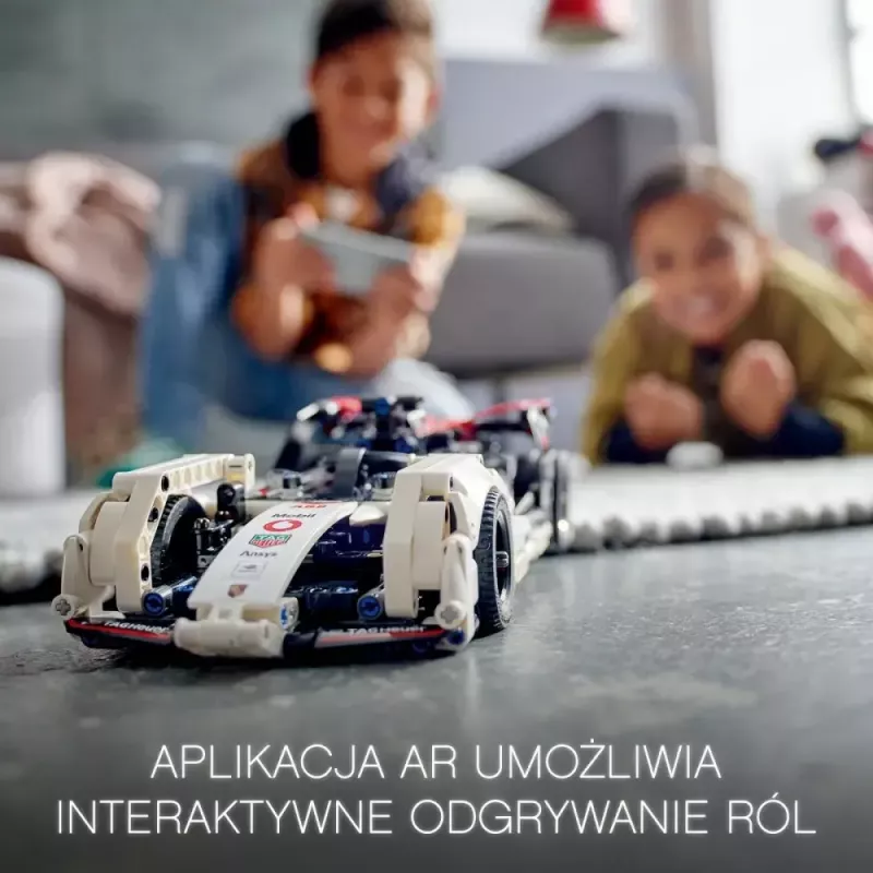 LEGO ķieģeļu komplekts Formula E Porsche 99X Electric modelis 42137 – konstruēšanas rotaļlietu komplekts
