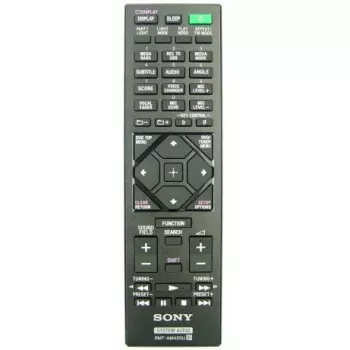 Tālvadības pults Sony RMT-AM420U — aizvietotāja tālvadības pults izvēlētām Sony ierīcēm, infrasarkanā darbība, kompakts rokas dizains