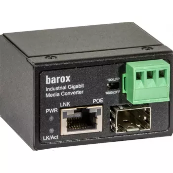 Tīkla datu nesēja pārveidotājs Barox PC-PMC101-GME