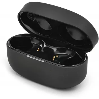 Īsto bezvadu austiņu uzlādes futrālis Sony WF-1000XM4 — melns