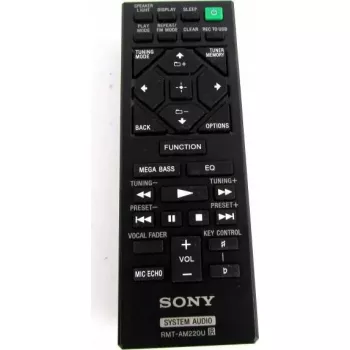 Sony RMT-AM420U tālvadības pults, saderīga ar dažādām Sony ierīcēm — aizstājējpults