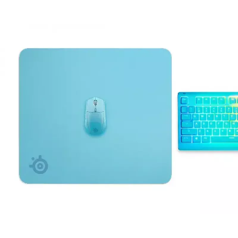 Peles paliktnis Steelseries QcK Large Aqua 490x420mm mikrošķiedra
