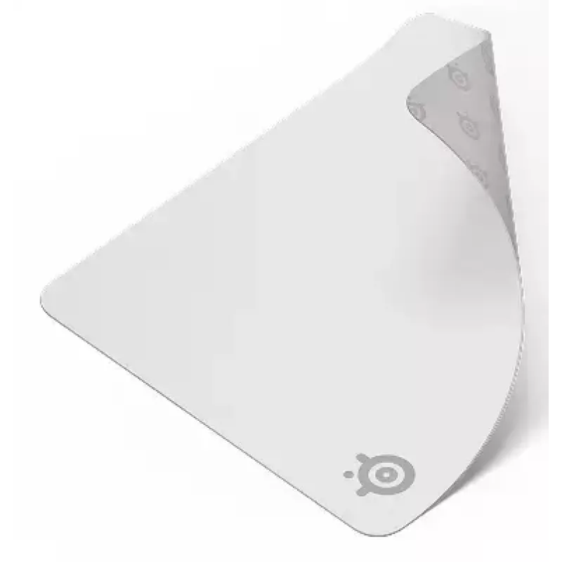 Peles paliktnis Steelseries QcK Large balta 490x420mm Mikrošķiedra