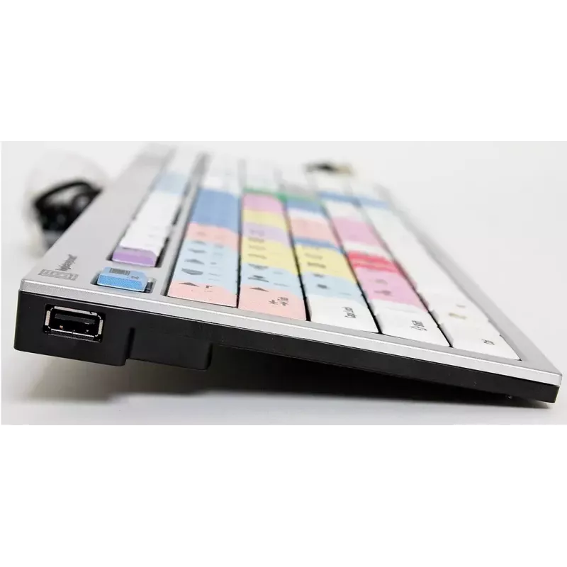 tastatūra Logickeyboard LKB-MCOM4-AJPU-UK Office USB Multicolour