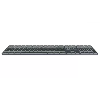 LogicKeyboard SKB-TM-UK pilna izmēra USB + Bluetooth, QWERTY UK English, Titanium