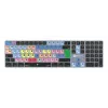 Pilna izmēra Bluetooth tastatūra LogicKeyboard LKB-MCOM4-TM — QWERTY vācu izkārtojums, 109 taustiņi, pelēks titāna