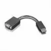 DisplayPort–VGA adaptera kabelis Lenovo 45J9524 200 mm