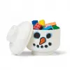 Storage Head Snowman mini by room copenhagen — ar LEGO saderīgs rotaļlietu un klucīšu organizators, balts