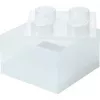 Storage Brick 4 Top Lid Glitter (caurspīdīgs), ražotājs room copenhagen — ar LEGO saderīga uzglabāšanas kaste, 4 kniedes, caurspīdīgs mirdzums