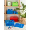 Storage Brick 4 augšējais vāks, caurspīdīgs (gaiši zaļš/caurspīdīgs) no room copenhagen – ar LEGO saderīgs plastmasas uzglabāšanas konteiners