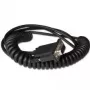 Seriālais kabelis Honeywell CBL-020-300-C00-01 Melns 3m RS232 DB9