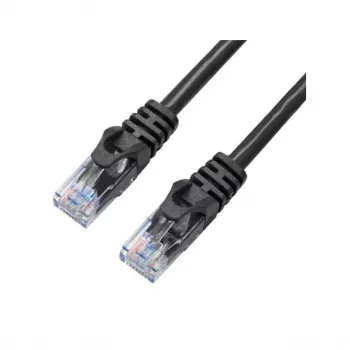 Tīkla kabelis X-Shield XS-CAT6-UUTP-BLK-1M Melns U/UTP 1m
