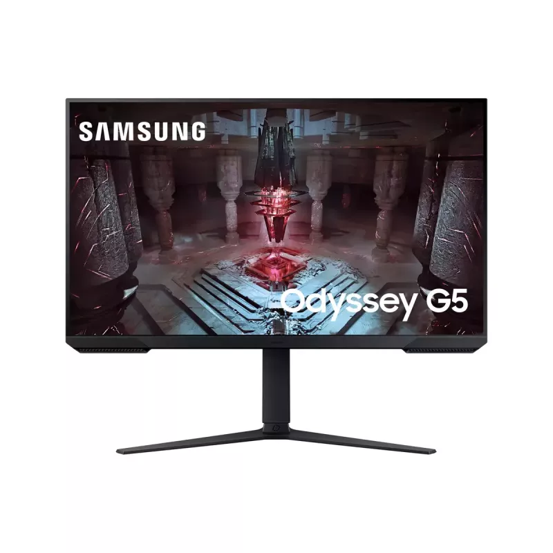 Monitors Samsung S32CG510EU 32 collas Quad HD (2560×1440) VA LED, 1 ms, 180 Hz, regulējams augstums, VESA, melns