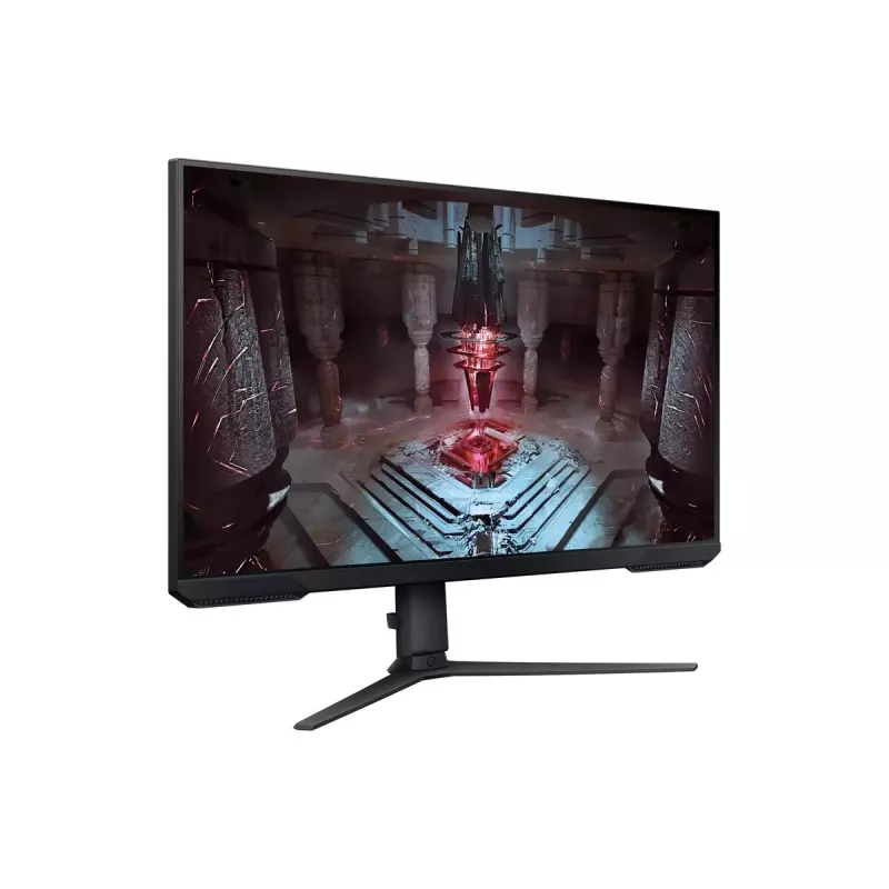 Monitors Samsung S32CG510EU 32 collas Quad HD (2560×1440) VA LED, 1 ms, 180 Hz, regulējams augstums, VESA, melns