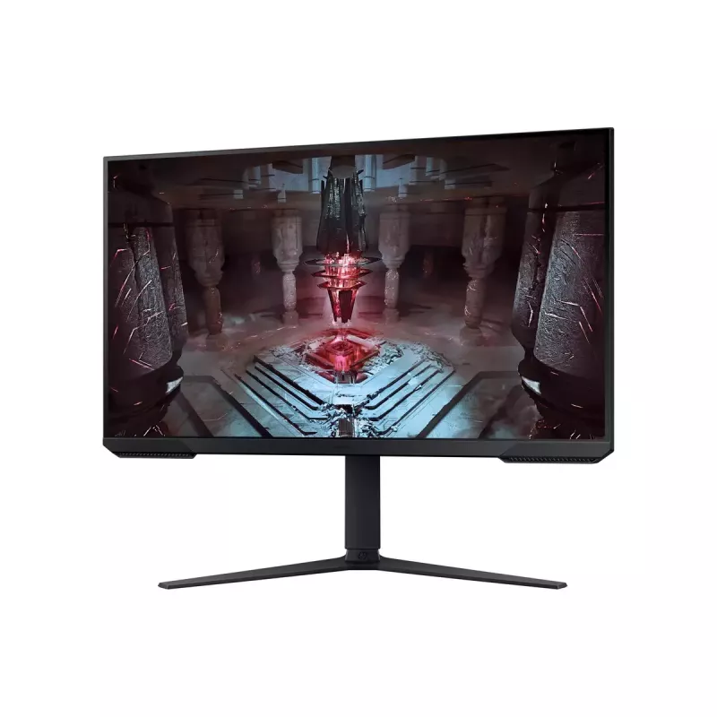 Monitors Samsung S32CG510EU 32 collas Quad HD (2560×1440) VA LED, 1 ms, 180 Hz, regulējams augstums, VESA, melns